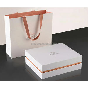 Kotak Hadiah Kertas Kemasan Kosmetik Karton Putih Mewah dengan Logo Kustom dan Tutup yang Dapat Dilepas - Product Image 5