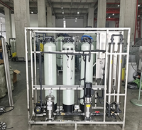 Système de traitement de l'eau par ultrafiltration et nanofiltration industrielle avec contrôle PLC et pompe à moteur - Capacité de 10T/heure