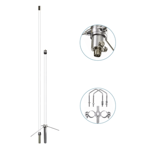 Antenne de base Triband Omni en fibre de verre pour répéteur radio, antenne de station de base HF/VHF/UHF SDdiamond V2000 avec So239 - Product Image 3