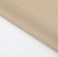 Tissu en fausse fourrure à œillets, tissu en maille mate, 100% polyester, léger, de haute qualité, vêtements de sport, t-shirt respirant, trame