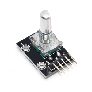 <span class=keywords><strong>Arduino</strong></span> ile uyumlu KY-040 geliştirme sensörü modülü 360 derece döner kodlayıcı tuğla anahtarı - Product Image 1