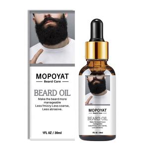 Olio da <span class=keywords><strong>Barba</strong></span> al Sandalo MOPOYAT per Uomo, Etichetta Privata, <span class=keywords><strong>Ammorbidente</strong></span> per <span class=keywords><strong>Barba</strong></span>, Rinforza e Idrata con Ingredienti Naturali - Product Image 1