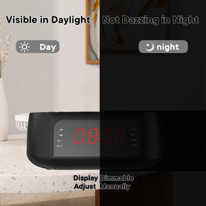 Lecteur <span class=keywords><strong>CD</strong></span> DVD portable BT avec télécommande, écran LCD, horloge, <span class=keywords><strong>MP3</strong></span>, Walkman, lecteur de disque USB, radio FM, port AUX, stéréo, charge USB pour téléphone - Product Image 5