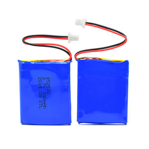 แบตเตอรี่ลิเธียม1.11wh ลิเธียมแบบชาร์จไฟได้452530 3.7โวลต์300มิลลิแอมป์ต่อชั่วโมง - Product Image 3