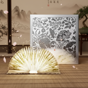 Muestra Gratuita Lámpara Libro de Madera Creativa Recargable con Cubierta de Tela <span class=keywords><strong>Lumio</strong></span> y Logotipo Personalizable, Lámpara de Mesa y Luz de Noche, Popular y de Mayor Venta - Product Image 2