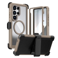 Protection intégrale du corps 360° Étui de protection robuste résistant aux chocs Étui magnétique pour téléphone pour Samsung Galaxy S24 Ultra