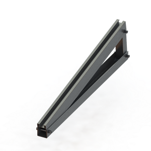 Support de montage de panneau solaire en aluminium pour toit, trépied de ballast pour système de montage solaire sur toit plat - Product Image 1