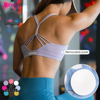 Soutiens-gorge de sport Janya pour femmes, respirants, sans dos, pour l'entraînement, la course, sous-vêtements de sport à fort impact, antichoc, pour la gym, le fitness et le yoga