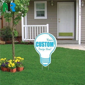 Factory Direct Custom Yard Sign with Various Styles 4mm PVC <b>Plastic</b> <b>Sheets</b> - Product Image 5