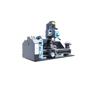Torno de Banco Manual de Precisión, Torno de Metal Combinado con Fresadora, Torno de Banco Manual Versátil para Trabajar Metales - Product Image 2