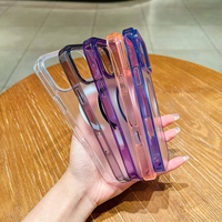 Étui de téléphone magnétique transparent mat de haute qualité compatible avec la charge sans fil, avec boîte d'emballage pour iPhone 18 17 16 15 12 11
