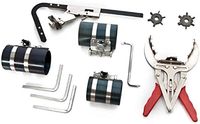 Juego de Herramientas de Servicio con Llave de Trinquete para Compresores de Anillos de Pistón Universales de Alta Calidad OXVITO, Construcción de Acero Especial, Fácil Operación