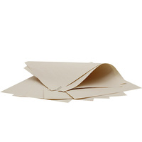 Carton en pâte de bois pleine, double couleur naturelle, écologique et recyclable, vente en gros usine - Taille/couleur personnalisable, impression numérique/sérigraphie