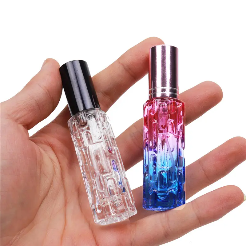 Embalagem de perfume luxuosa de 10ml 12ml, embalagem personalizada de alta qualidade em spray de vidro com caixa