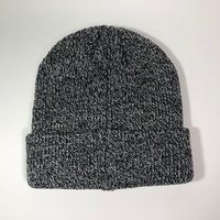 Bonnet d'hiver unisexe en acrylique de haute qualité OEM avec logo brodé sur mesure
