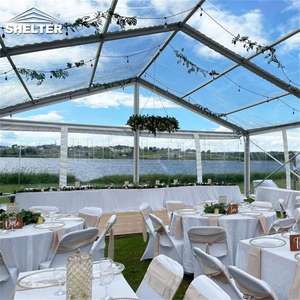 <span class=keywords><strong>Chapiteau</strong></span> de <span class=keywords><strong>mariage</strong></span> à toit <span class=keywords><strong>transparent</strong></span> de luxe personnalisé Tente transparente pour événement extérieur <span class=keywords><strong>Prix</strong></span> usine pour 100 150 200 300 500 mariages de personnes - Product Image 1