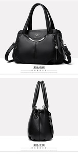 Sacs à bandoulière en cuir PU de qualité pour femmes, sacs à main de luxe, sacs pour femmes, sacs de créateurs, sacs fourre-tout de grande capacité - Product Image 5