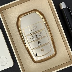 Hete Verkopende Drijfzandauto Sleutelhanger Dekking Forforfortuner Toendra Camry Rav4 Highlander Uitdager Auto Sleutelhouder - Product Image 5