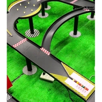 Professionnel grande taille bloc labyrinthe marbre flipper course course labyrinthe balle bricolage piste billard marbre course ensemble de course
