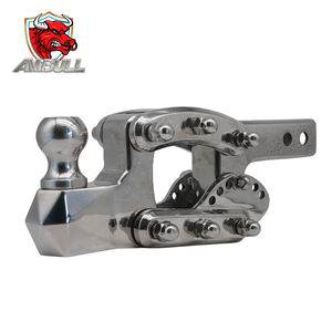 Ambull Pièces de remorque en gros : <span class=keywords><strong>Crochet</strong></span> de remorquage carré en acier inoxydable, anti-collision, à hauteur réglable, pour <span class=keywords><strong>attelage</strong></span> de remorque - Product Image 2