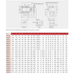 Switch 100a Dc Automatic Transfer Switch Ats Changeover Transfer Switch 100A 160A Automatic Transfer Switch Single Phase ATS