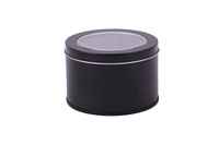 Boîte en fer blanc avec couvercle en aluminium, personnalisable avec logo, pour gâteaux et bougies, de marque Guangdong, pour Noël