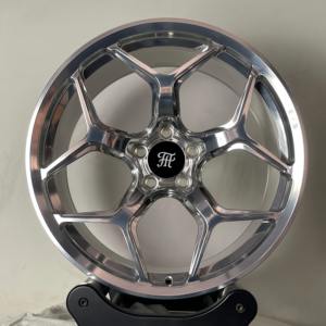 Jantes de voiture personnalisées 5x112 5x120 18 19 20 21 22 pouces ODM/OEM polies forgées 5x114.3 pour <span class=keywords><strong>BMW</strong></span> Audi E60 F10 E30 E46 CLE 53 AMG - Product Image 2