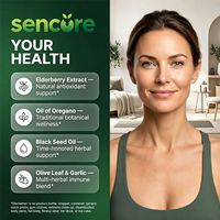 Gouttes buvables pour adultes atteints de problèmes thyroïdiens, à base de sureau, sélénium, zinc et iode, naturelles, 60 ml, sans danger pour les adolescents