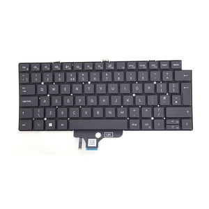 Clavier d'ordinateur portable rétroéclairé KP0JF pour Dell Latitude 5320 5330 5340 7320 7330, remplacement QWERTY anglais (Royaume-Uni) - Product Image 2