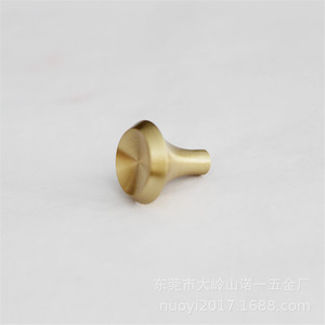 Modern Round <b>Copper</b> Furniture Handle Drawer <b>Knob</b> Durable Single Hole Design For Cabinet Door Hardware - Product Image 2