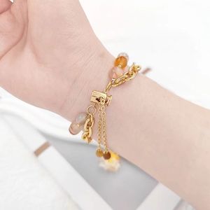 Nouveau <span class=keywords><strong>bracelet</strong></span> de montre intelligent en <span class=keywords><strong>pierre</strong></span> naturelle pour femmes Bracelets perlés pour <span class=keywords><strong>bracelet</strong></span> de montre <span class=keywords><strong>apple</strong></span> 8/7/6/5/4/3/2 - Product Image 5