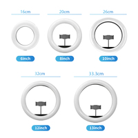Anneau lumineux LED tricolore de 10 pouces avec trépied pour maquillage, diffusion en direct et vidéos TikTok – Vente en gros