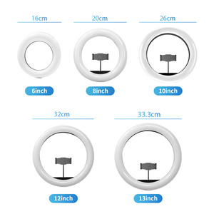 Anneau <span class=keywords><strong>lumineux</strong></span> LED tricolore de 10 pouces avec trépied <span class=keywords><strong>pour</strong></span> maquillage, diffusion en direct et vidéos TikTok – Vente en gros - Product Image 6