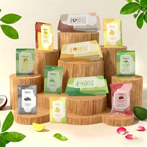 Toallitas Desmaquillantes Eficaces con Ingredientes 100% Naturales de Calidad Superior OEM, Toallitas Faciales Hipoalergénicas para Piel Sensible - Product Image 6