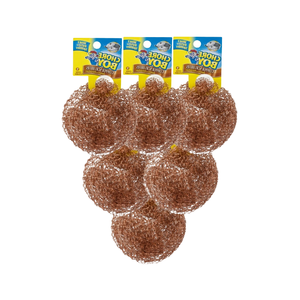 Tampons à récurer en cuivre Pop Chore Boy en gros, avec une forte absorption d'eau et une résistance aux UV, prêts à être expédiés aux États-Unis - Product Image 2