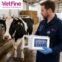 Appareil de radiographie vétérinaire portable, unité de radiographie manuelle, imagerie haute résolution pour cliniques équines, bovines et animaux de grande taille