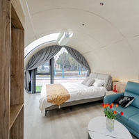 Maison Capsule de Luxe Royalstar N30, Maison Modulaire en Acier, Kits de Maisons Préfabriquées Modernes pour Petits Appartements
