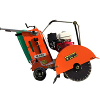 Coupe-asphalte portable à essence, lame de 500 mm, pour travaux en zone isolée, sans alimentation électrique, coupe de béton