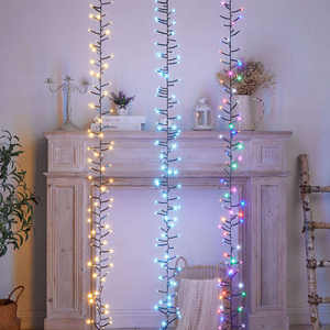 Sortie d'usine extérieur <span class=keywords><strong>solaire</strong></span> LED rvb guirlande lumineuse pétard météore <span class=keywords><strong>douche</strong></span> pour arbre de noël fête mariage événements étanche - Product Image 3