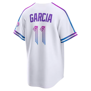 เสื้อเบสบอลอเมริกันสีขาวแบบเย็บใหม่ปี 2026 หมายเลข 7 บ็อบบี้ วิท จูเนียร์ 13 <span class=keywords><strong>ซ</strong></span>ัลวาดอร์ <span class=keywords><strong>เป</strong></span><span class=keywords><strong>เร</strong></span><span class=keywords><strong>ซ</strong></span> 9 ปาสควานติโน 11 การ์เซีย 14 คาลเลียนโน - Product Image 6