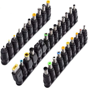 Kits de Adaptadores de Corriente, 34 Piezas, Entrada Universal Hembra de 5.5 mm x 2.1 a Conectores Macho Multitipo para Laptop - Product Image 4