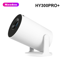 S HY300 Pro + Portable Android Vidéo Projecteur Home Cinéma 170 Ansi LED Wifi BT Smart Mini Projecteur 4K Mini Projecteur HY300