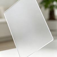 Panneau diffuseur de lumière en acrylique PC GAOLIANGGUANG, feuille de diffusion ignifuge anti-éblouissement pour panneau lumineux LED, découpe sur mesure