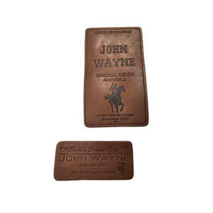 ป้ายเครื่องมือกลึงหนังแบบกำหนดเองสำหรับเสื้อผ้าและเครื่องประดับ - Product Image 1