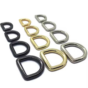 Aksesori tas cincin <span class=keywords><strong>D</strong></span> logam paduan seng 1/2 inci kait putar dengan cincin kunci perangkat keras bagian tas khusus & perangkat keras untuk tas tangan - Product Image 4