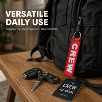 Porte-clés personnalisé brodé sur mesure avec logo brodé, porte-clés tissé personnalisé