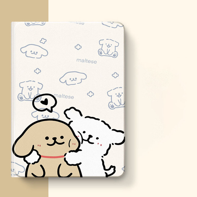 New Silk Textured Painting Tablet Case for iPad Air 6 13inch Cover TPU PU Leather Tablet Protective Case for iPad Pro 11inch