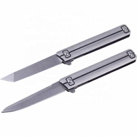 Couteau pliant de survie en plein air avec lame en acier inoxydable Outil EDC personnalisable pour la chasse Sauvetage Camping OEM accepté