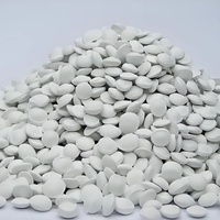 Masterbatch PET Putih untuk Botol Obat, 60% Titanium Dioksida 2% Bahan Tambahan