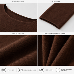 Collection Hiver 2026 – <span class=keywords><strong>Pull</strong></span> en <span class=keywords><strong>Cachemire</strong></span> Pur à 100 % pour <span class=keywords><strong>Femme</strong></span>, Bord Torsadé, Tricoté à la Machine Stoll, Origine Mongolie Intérieure - Product Image 4